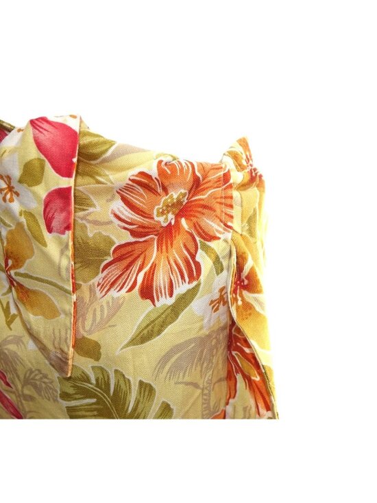 Coldwater Creek Hawaiian Skirt Blouse Womens S Small Outfit 2 Piece Set Hibiscus - Picture 4 of 10